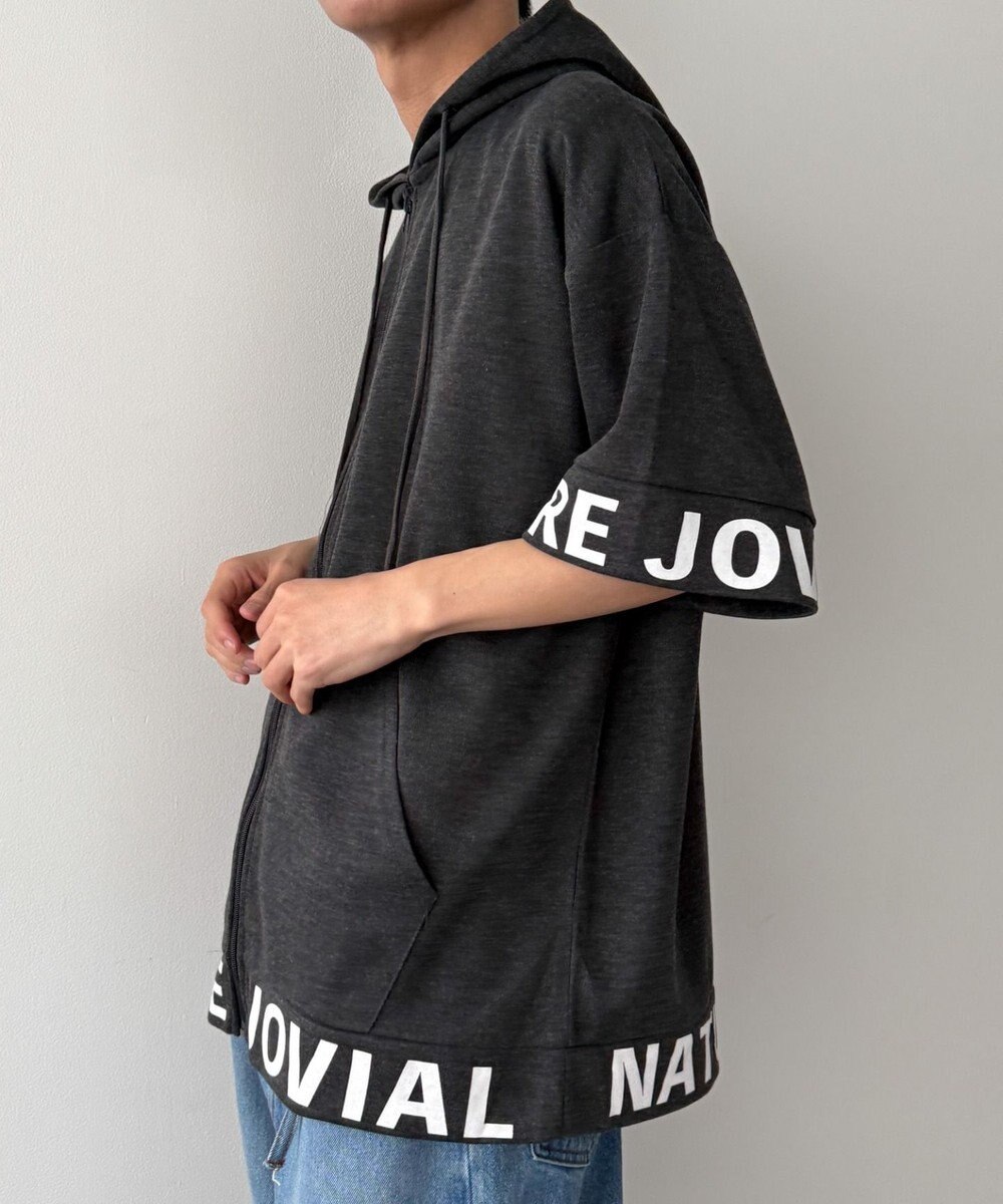 WEGO 【MLXLサイズ展開】グラフィックZIPパーカー（SS） 