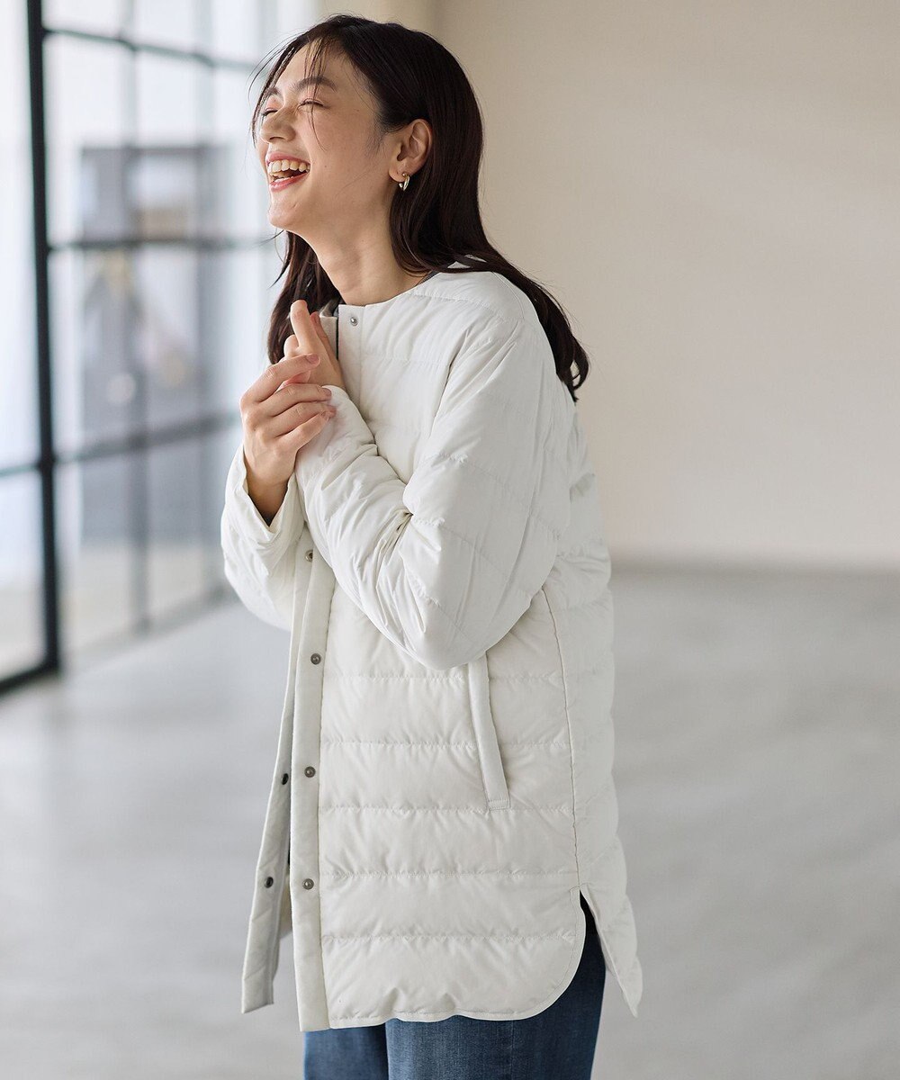 ANY フレンチダウンロングコート 