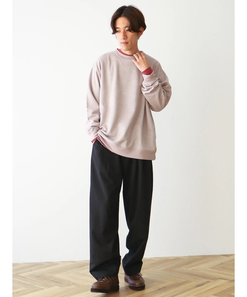 CRAFT STANDARD BOUTIQUE フェイクスエードスウェット 