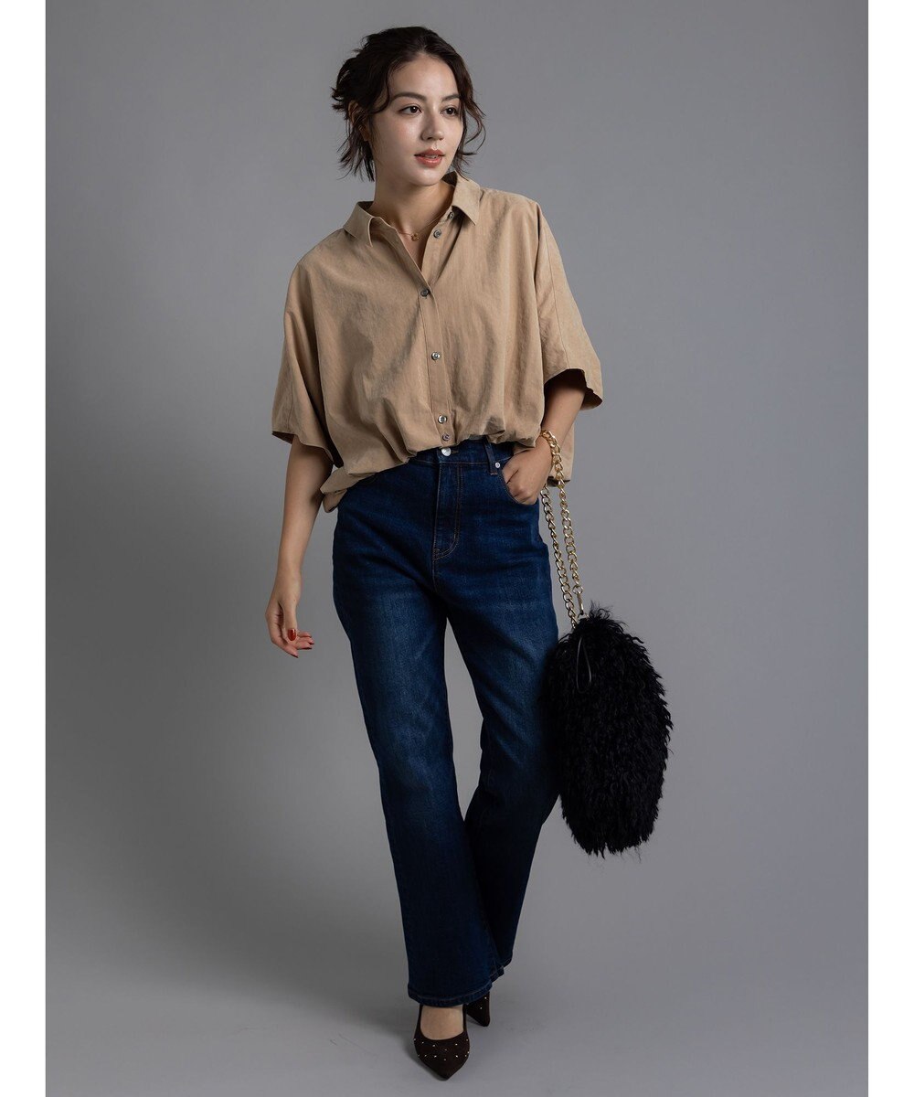 Te chichi ピーチショートシャツ 