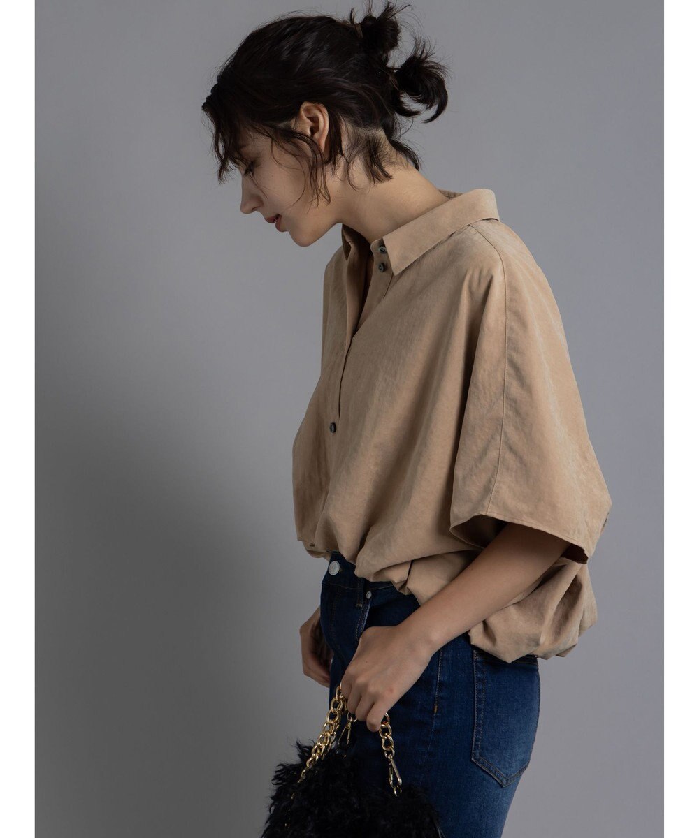 Te chichi ピーチショートシャツ 