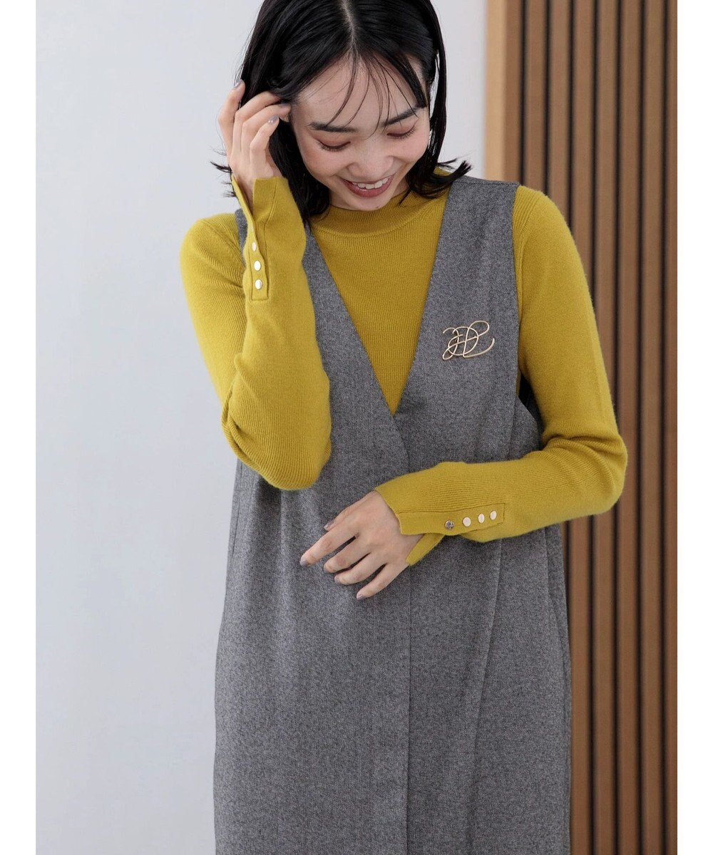 Green Parks ３ｗａｙで着られるツイード風ジャンスカ 