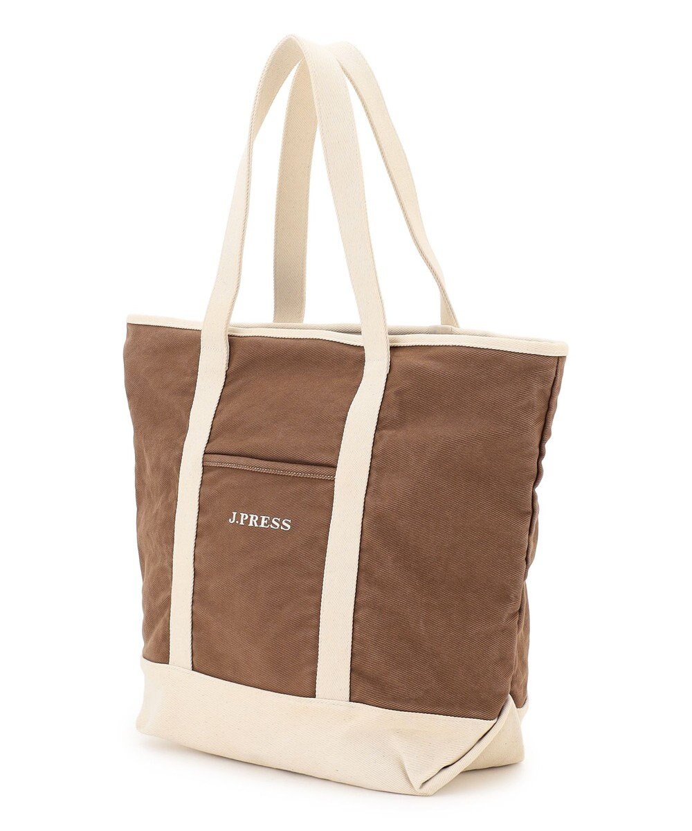 J.PRESS MEN 【WEB・一部店舗限定】キャンバスロゴ トートバッグ 