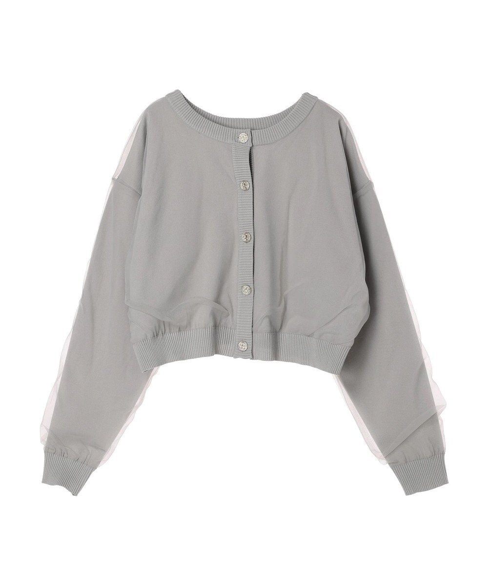 Green Parks ・ＥＬＥＮＣＡＲＥ　ＤＵＥ　２ｗａｙチュールレイヤーカーデ 