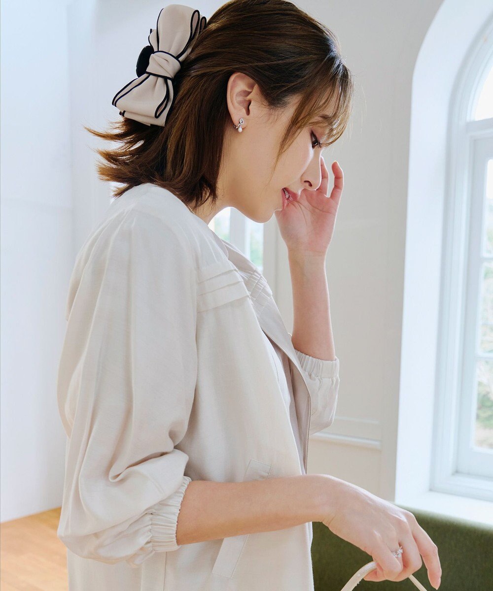 Tiaclasse パイピングリボンバンスクリップ 