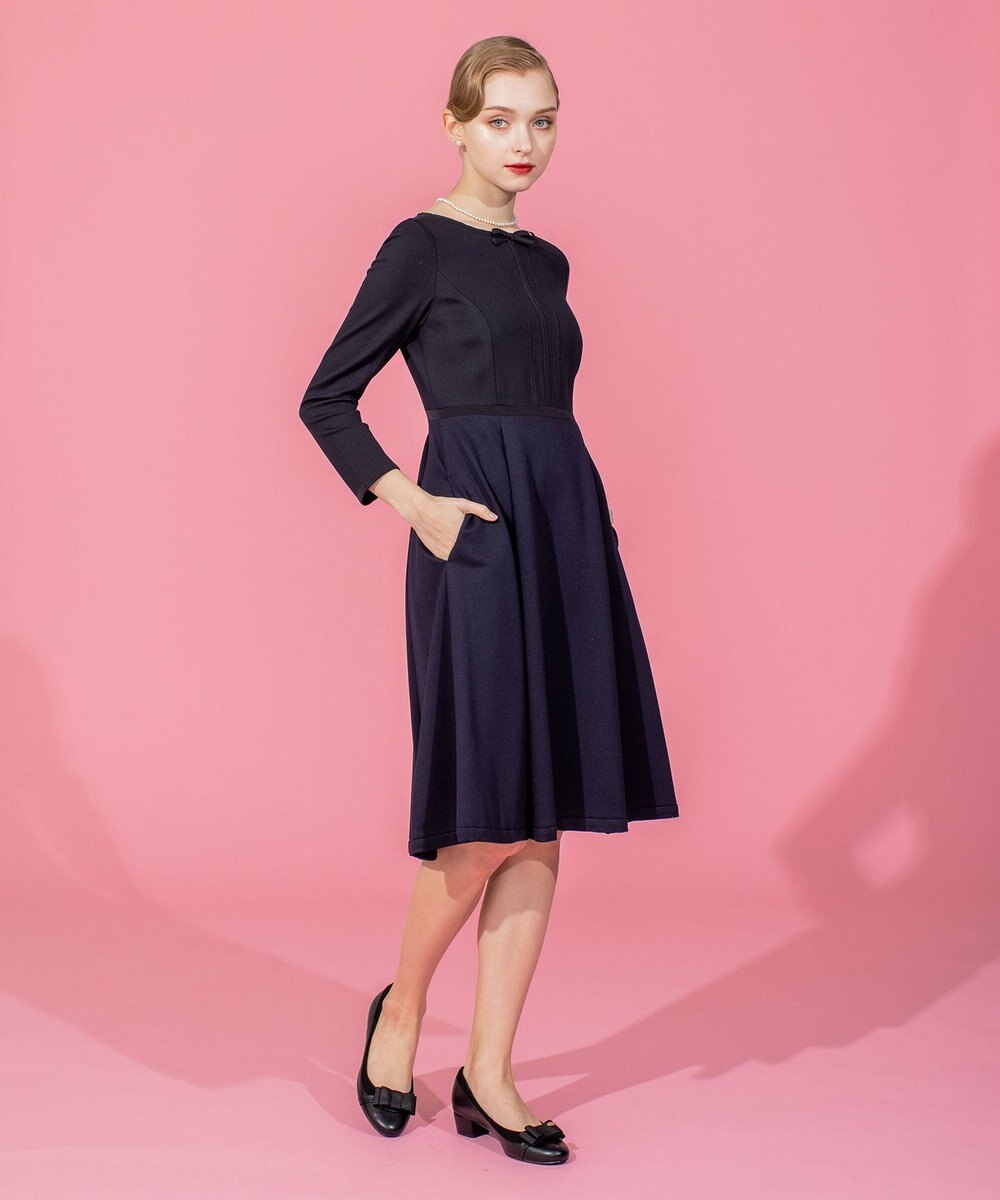 TOCCA 【WEB限定カラー有り＆消臭＆洗える！】LUCE 長袖ドレス 