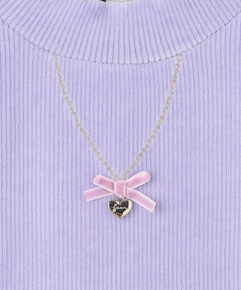 ANY KIDS ハイネック長袖カットソー 