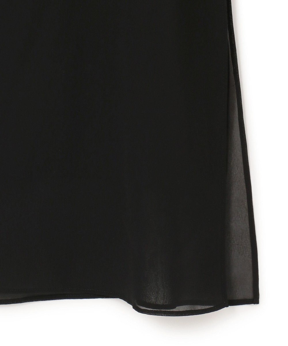 23区 S 【APPLAUDIR】シフォンジョーゼット コンビドレス 