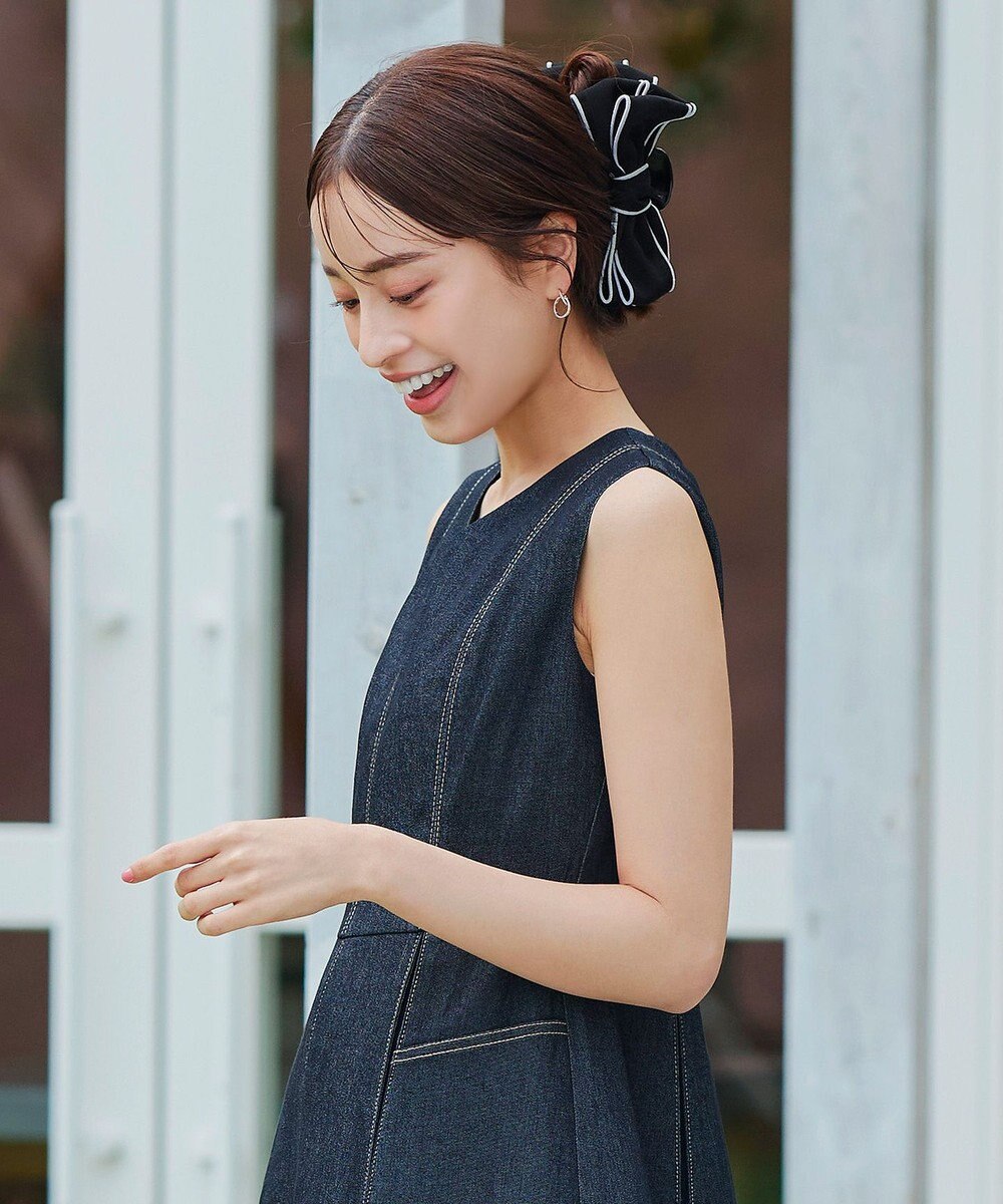 Tiaclasse パイピングリボンバンスクリップ 