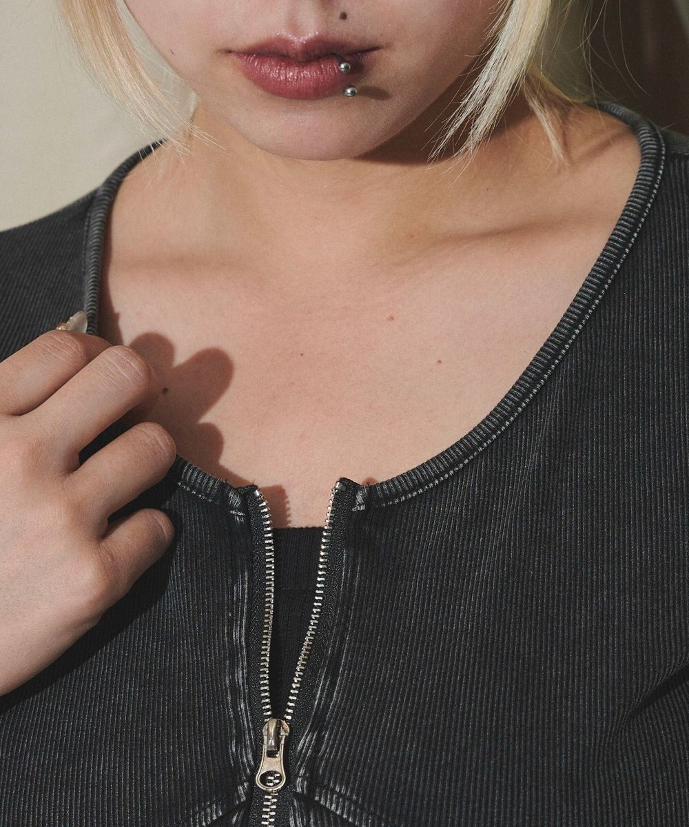 WEGO ピグメントダブルZIPトップ 