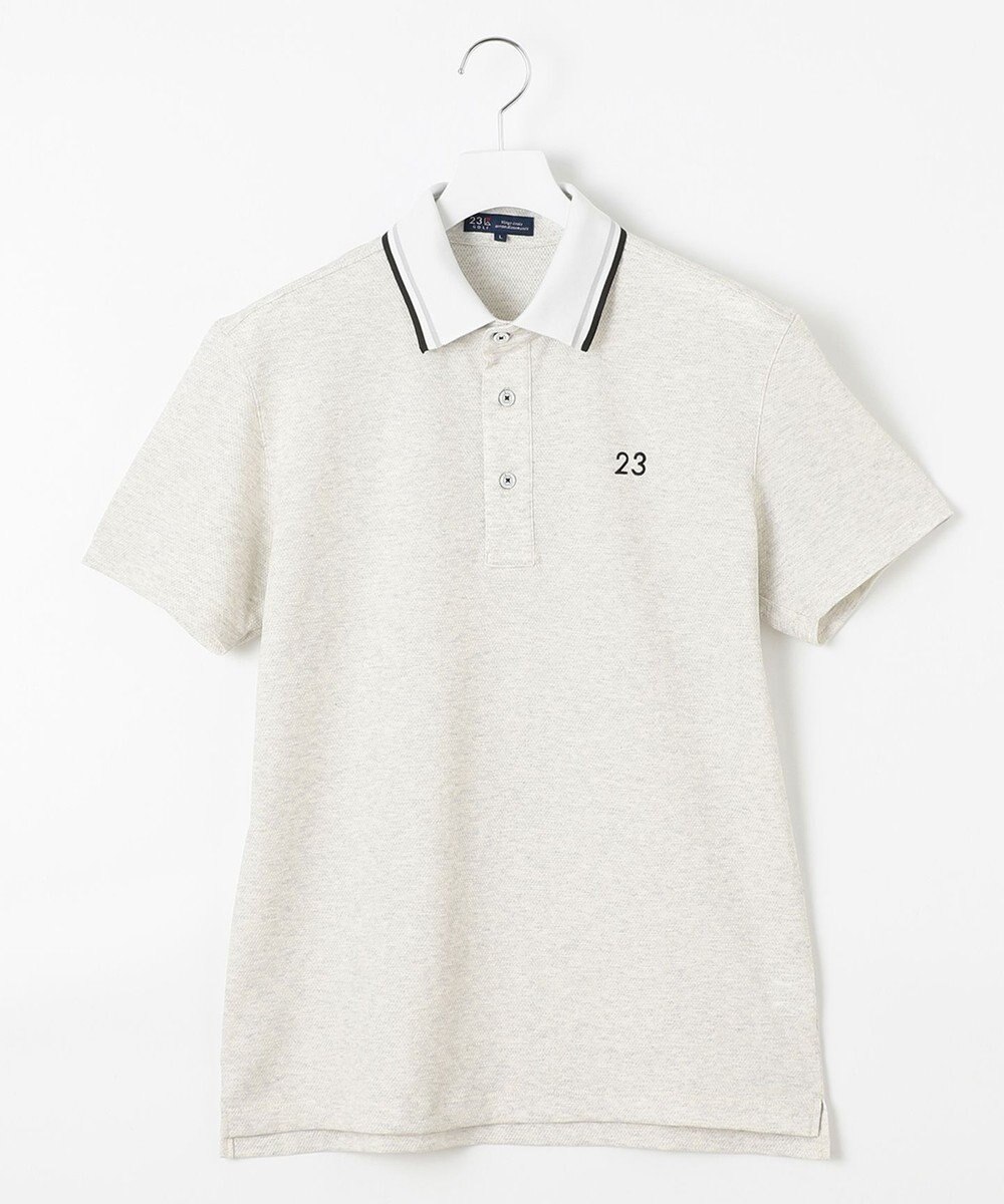 23区GOLF 【MEN】【吸水速乾/UVカット】ベーシック ポロシャツ 