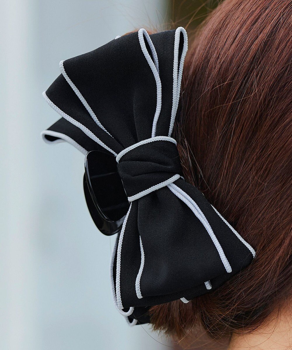 Tiaclasse パイピングリボンバンスクリップ 