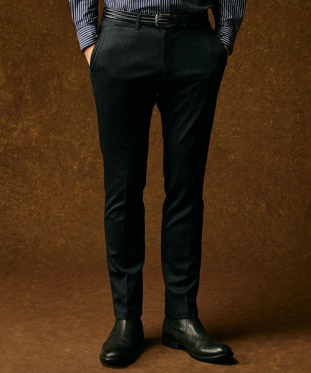 JOSEPH ABBOUD 【ウエストも伸びる！/ストレッチ】エアロムリネ コンフォートジャージ パンツ 