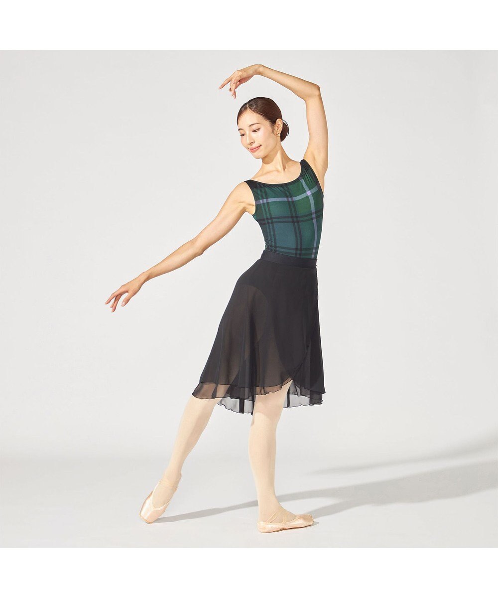 Chacott ノースリーブレオタード 