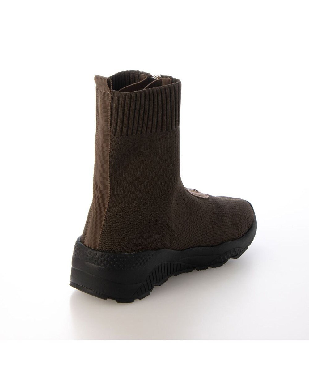 MODE ET JACOMO <carino>フロントジップニットブーツ 