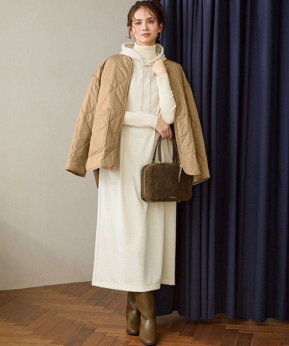 23区 【WEB&一部店舗限定】スエード ボストン バッグ 