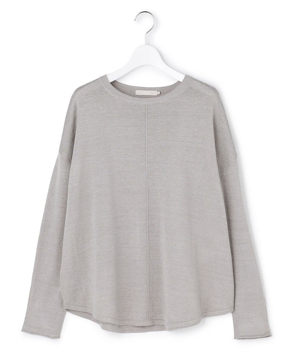 ICB 【先行予約】リネンレーヨンハイゲージ プルオーバーニット 