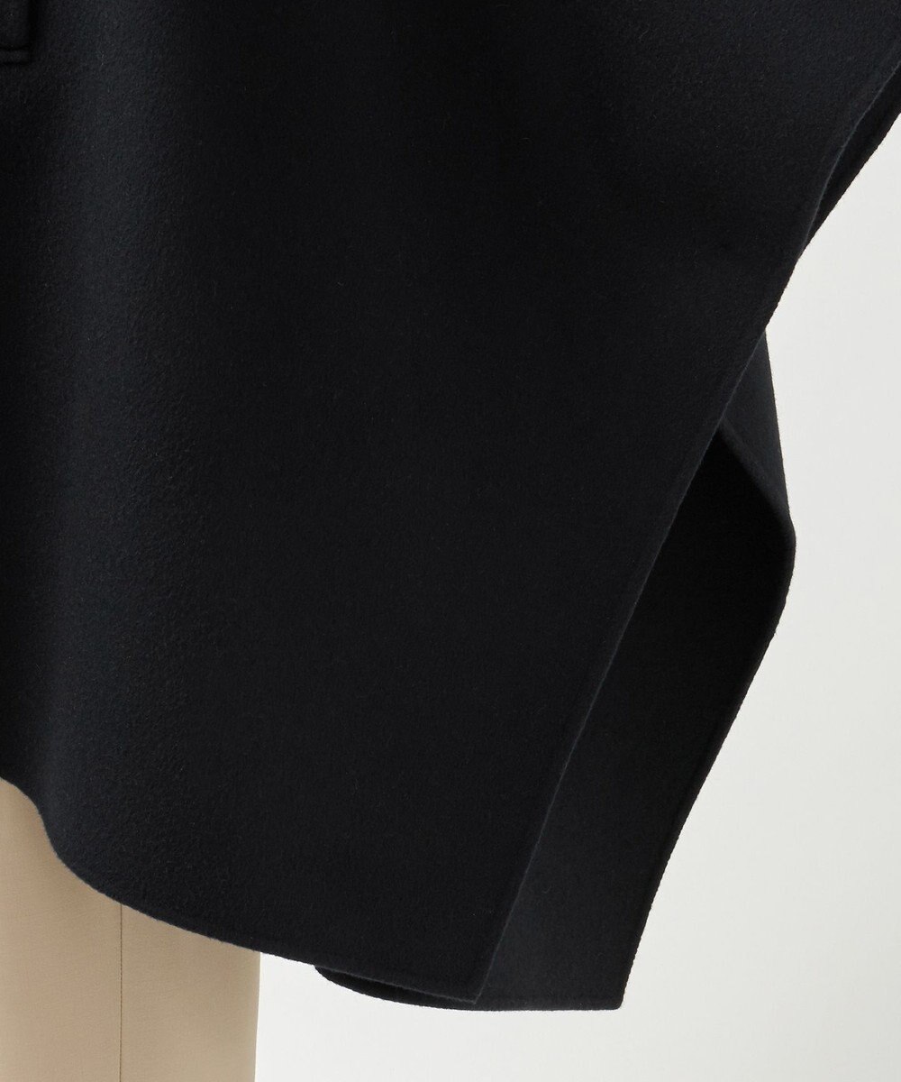 23区 【エステータ】ウールリバー ポンチョ コート 