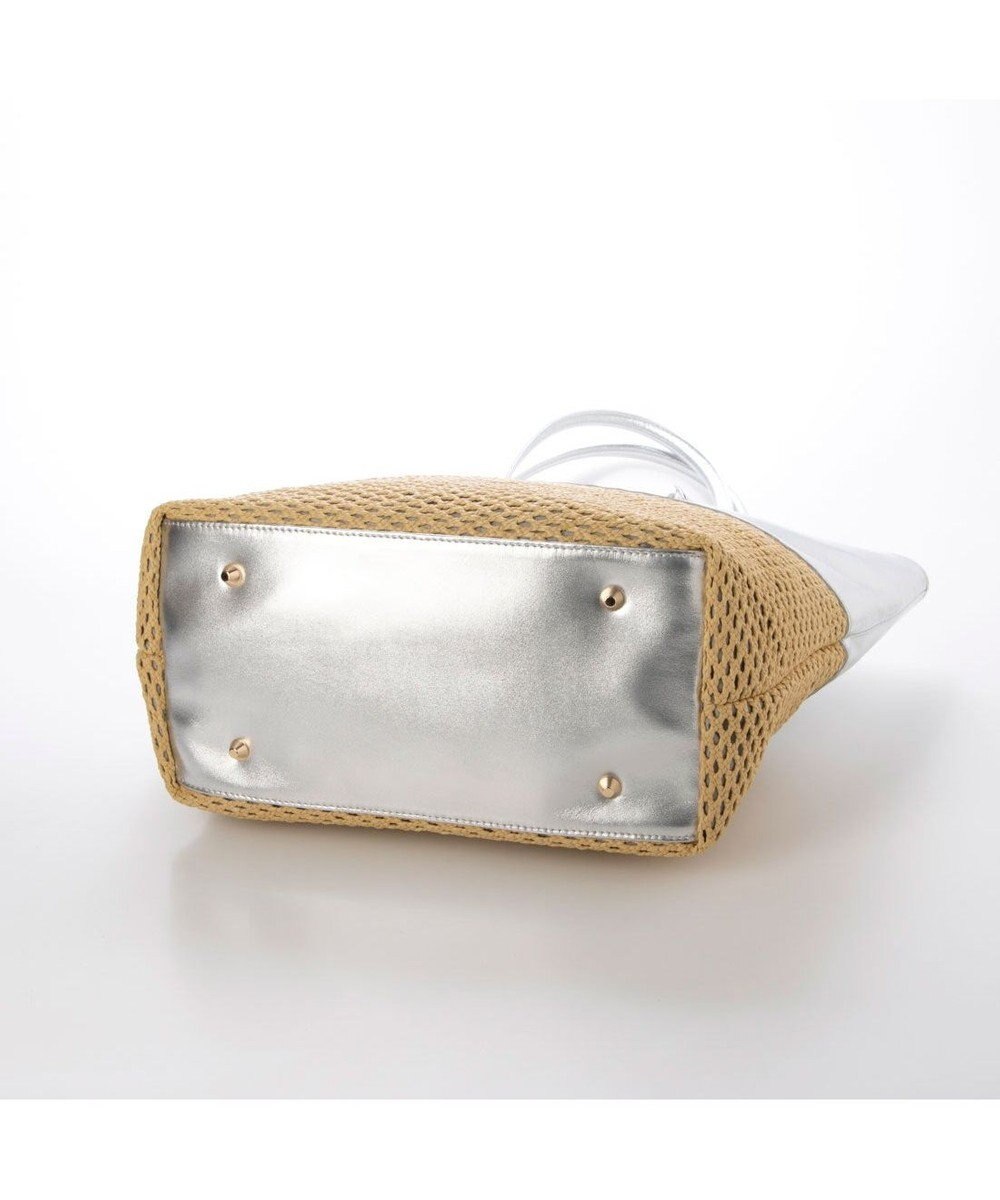 UNBILLION ペルケ perche / エステルメッシュ・牛革付属トート 