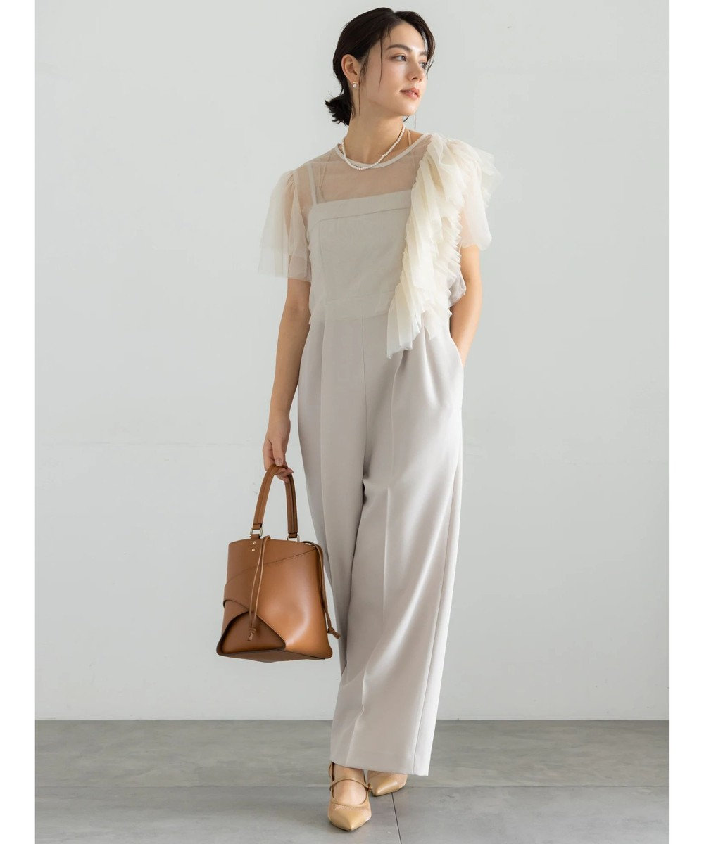 Te chichi 【セレモニーアイテム】2タックベアオールインワン（セットアップ可） 