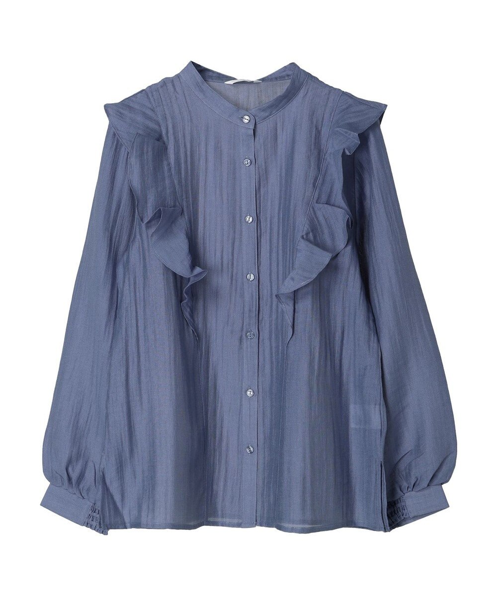 Green Parks フリルブラウス 