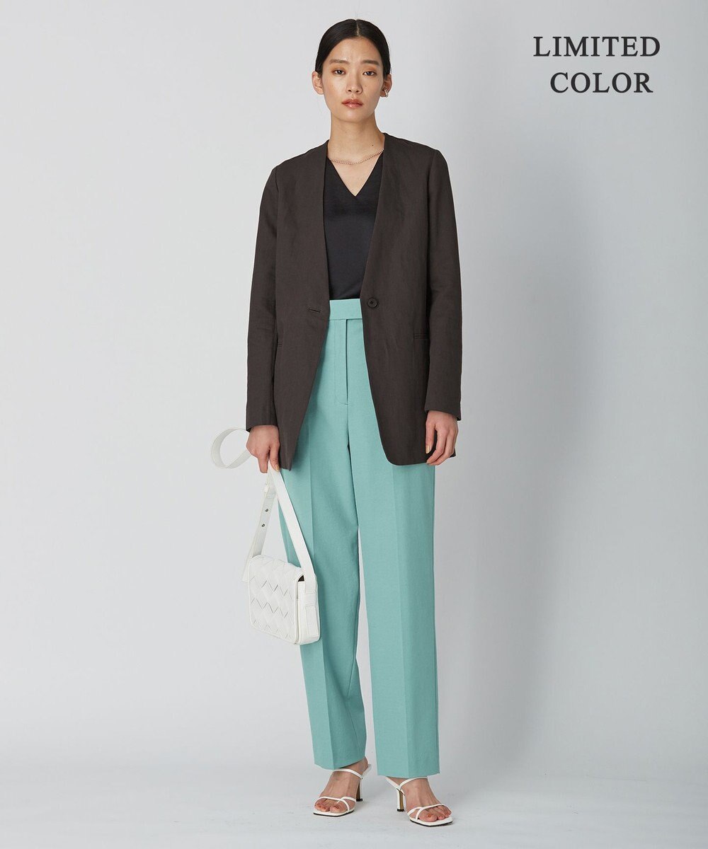 ICB 【WEB限定カラーあり・洗える】Calm Vネックブラウス 