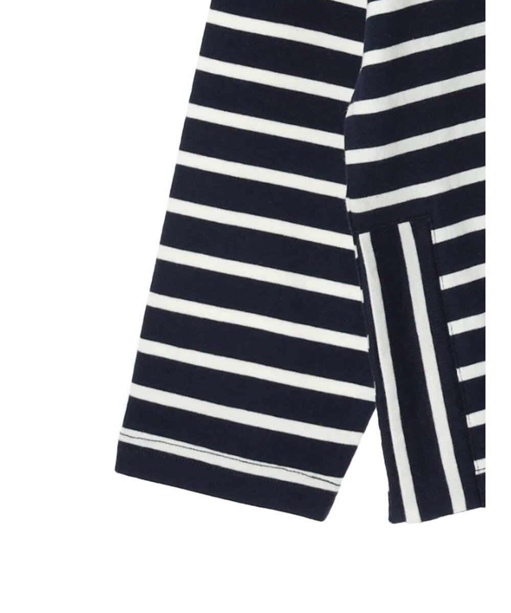 CRAFT STANDARD BOUTIQUE ボーダーサイドスリットプルオーバー 