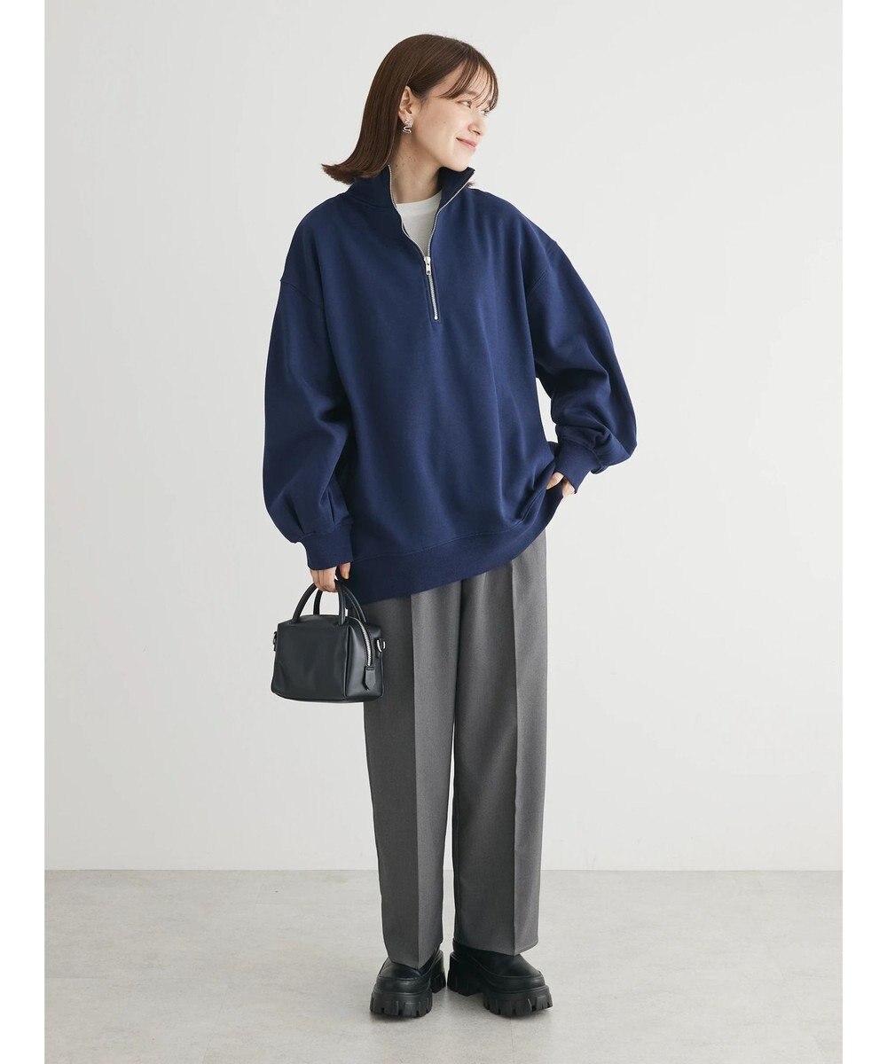 Green Parks ・ＳＵＧＡＲ　ＳＰＯＯＮ　ウラキモウハーフＺＩＰスウェット 