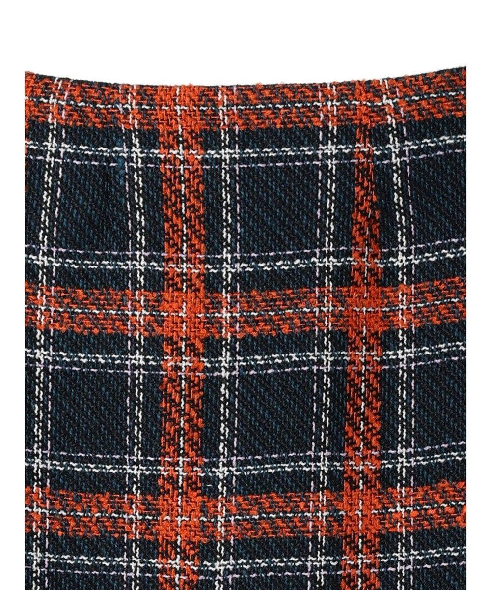 Green Parks ・ＳＵＧＡＲ　ＳＰＯＯＮ　チェックフリンジスカート 