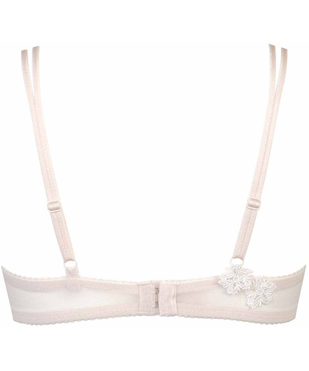 WACOAL ブラジャー 【リボンブラ 胸もとフィットながもち】 動いてもパカパカしにくい レディース BXD409 /ワコール 