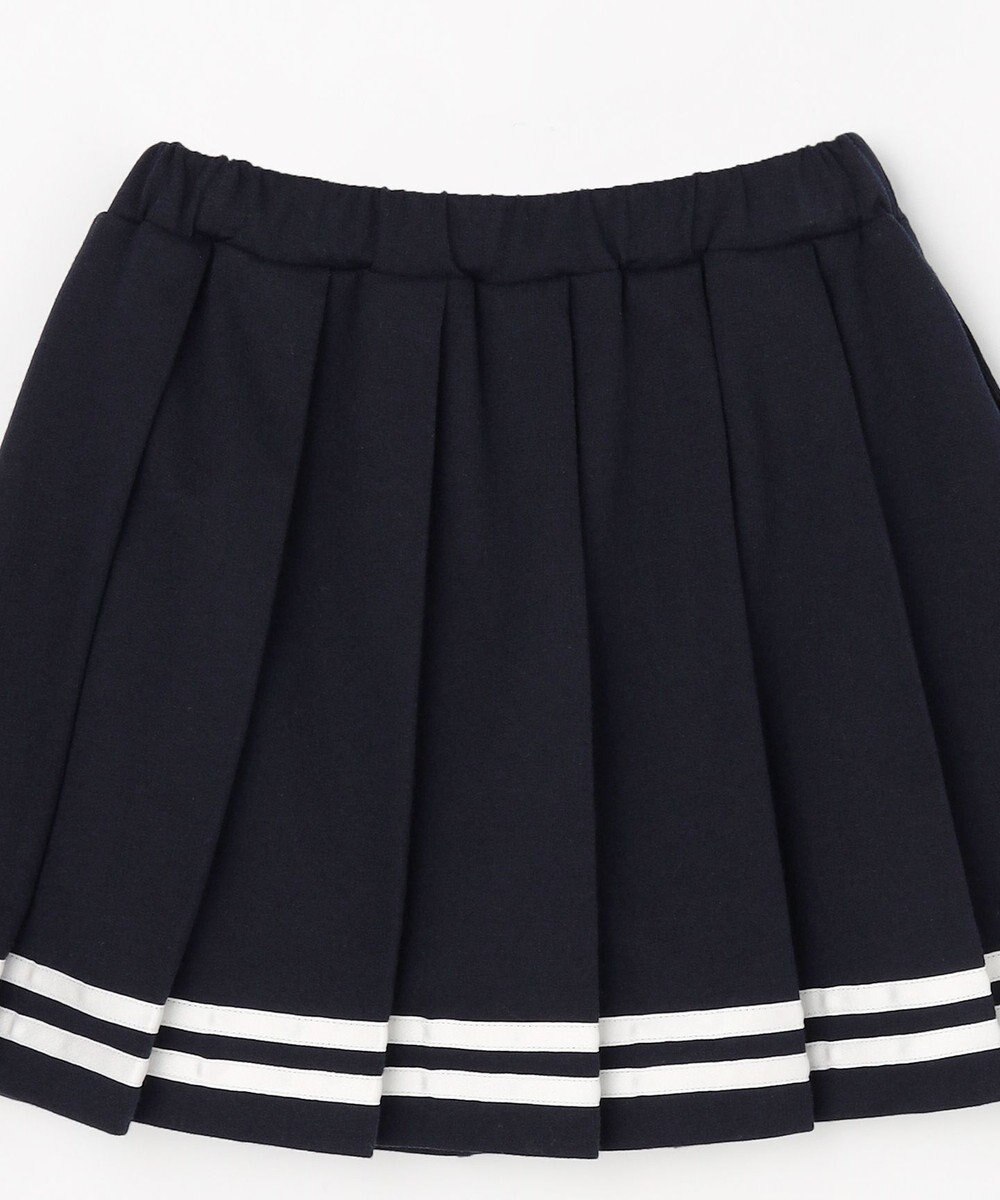 ANY KIDS 【洗濯機可能/吸汗速乾】ドライタッチ プリーツスカパン 