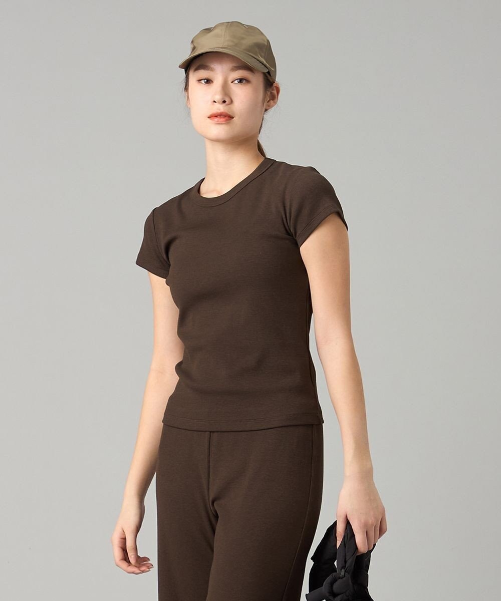 Chacott ソフトリブTシャツ 