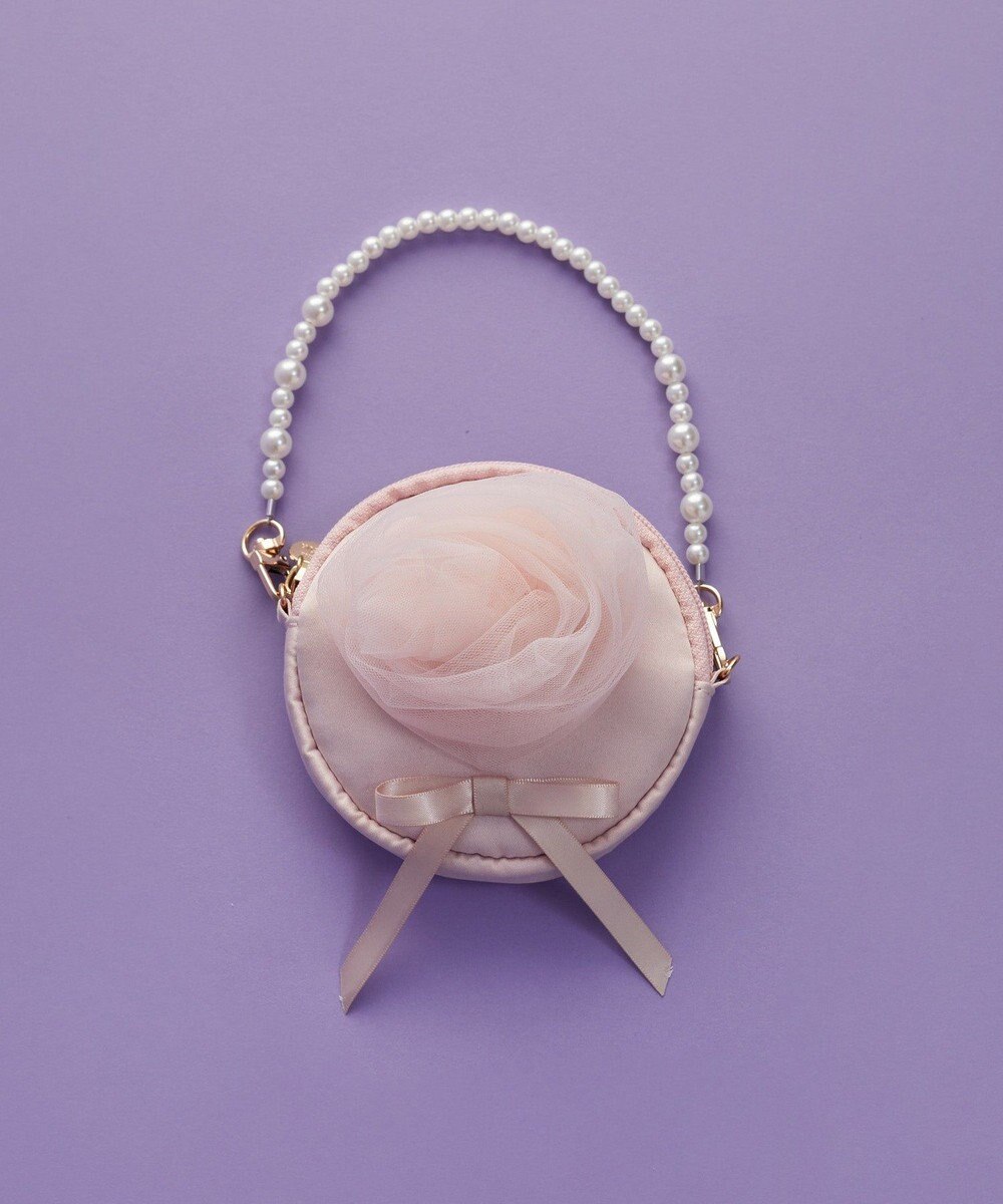 Maison de FLEUR コットンキャンディラウンドポーチチャーム 