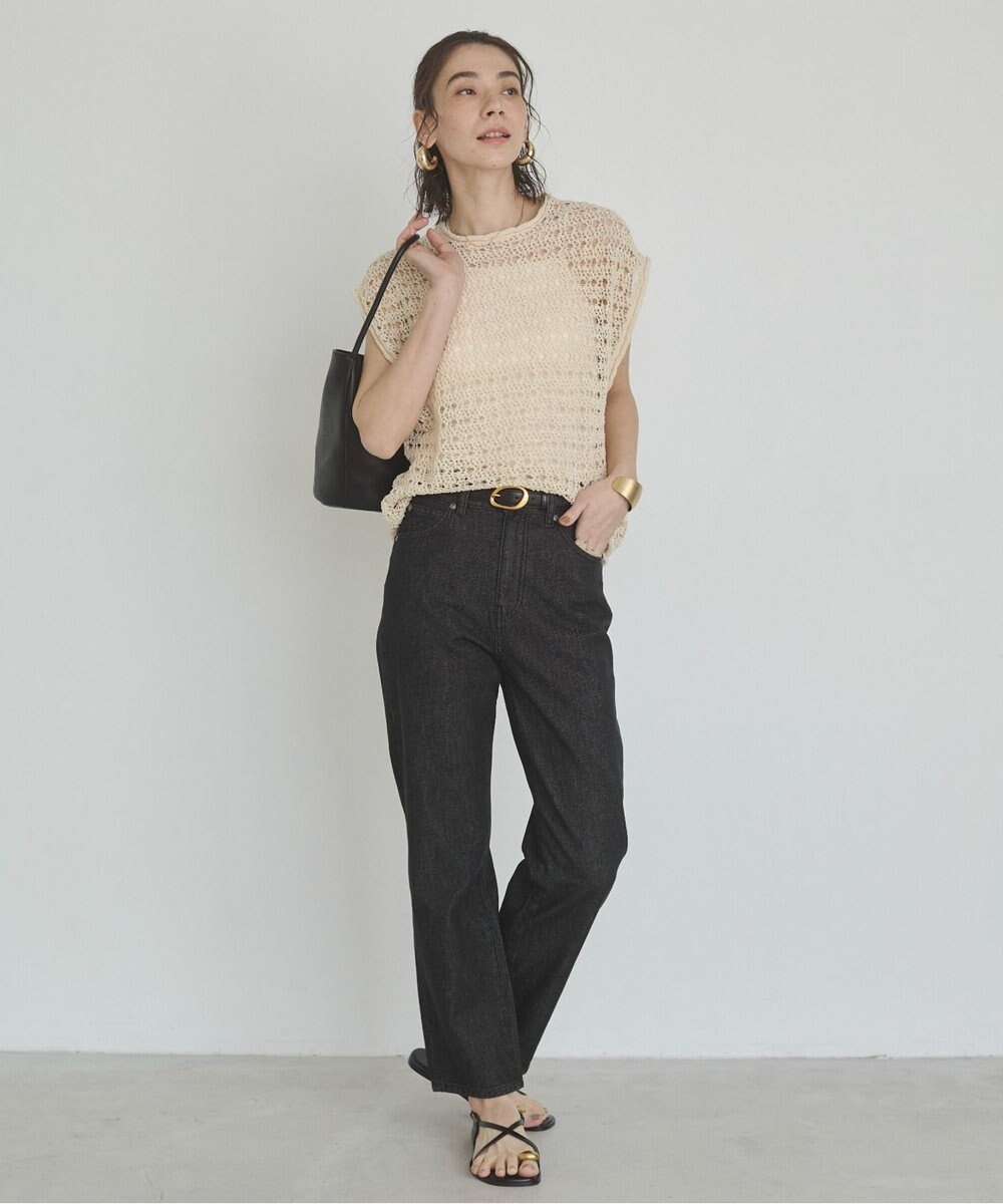 WEGO 【ANGIE VINTAGE/SMLサイズ展開】ストレートデニムパンツ 