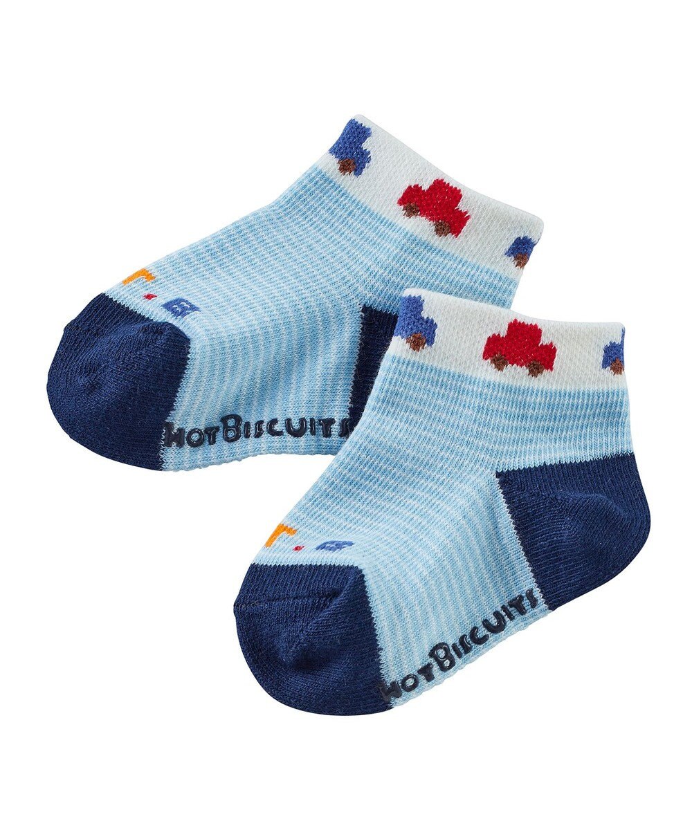 MIKI HOUSE HOT BISCUITS 【9-19cm / 靴下2足セット】 ローカット ソックスパック 