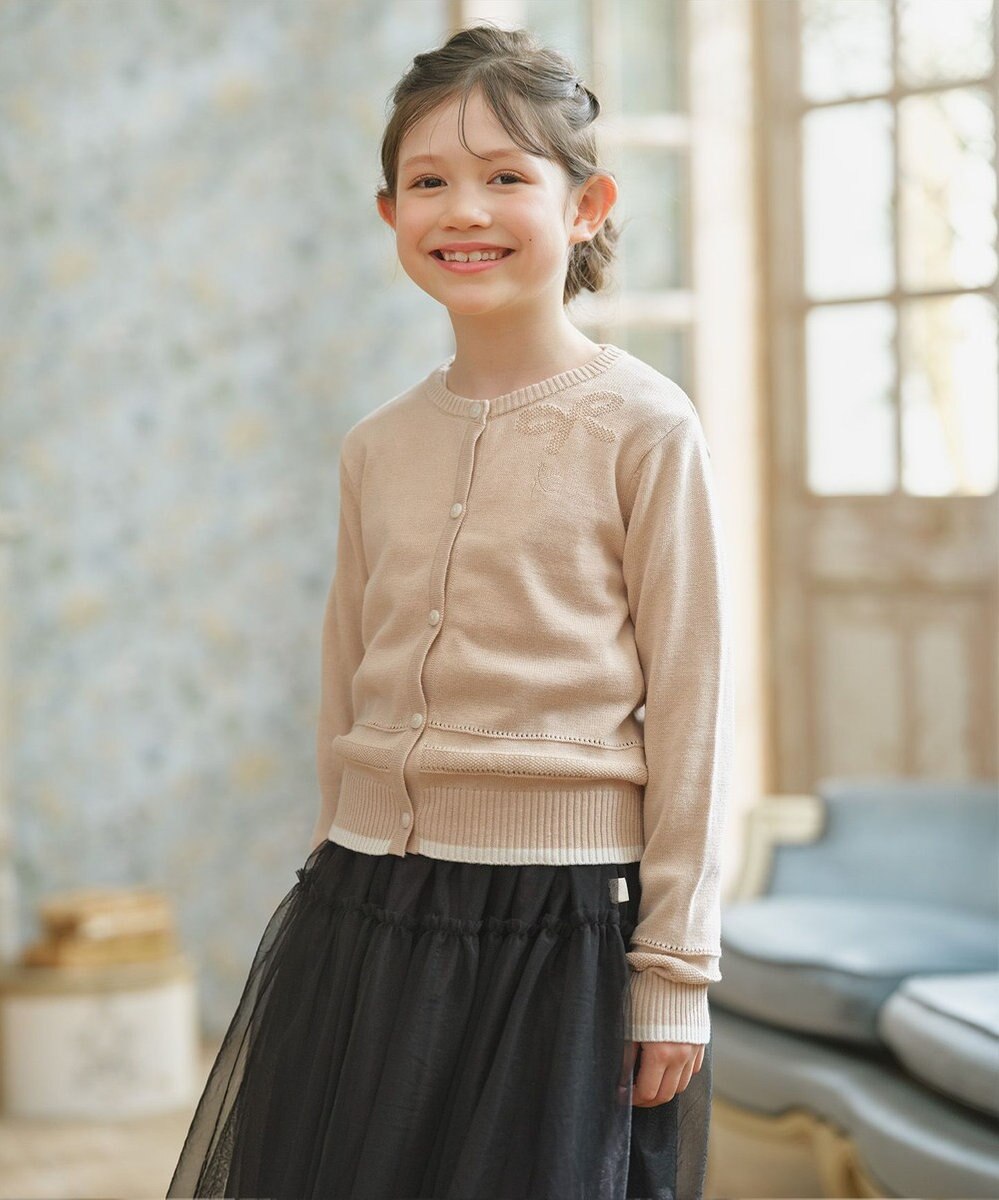 組曲 KIDS 【150-160㎝】クラシック カーディガン 