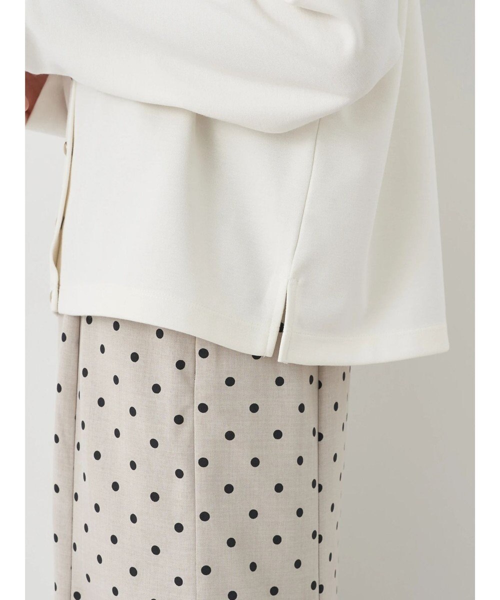 earth music&ecology パールスナップボタンカーディガン 