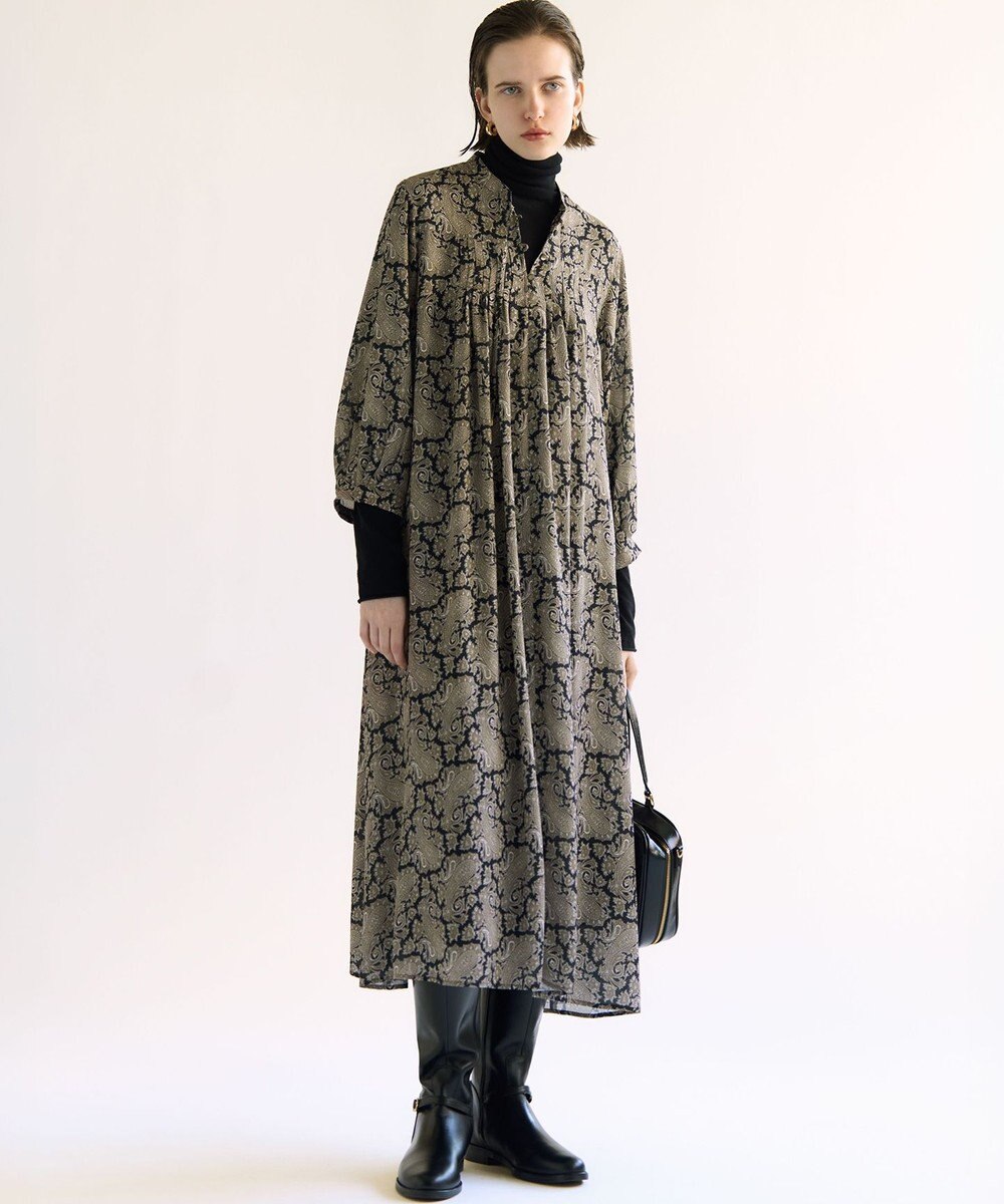 23区 S 【CLASSY.掲載/洗える】スムージーコットン タートルネック ニット 