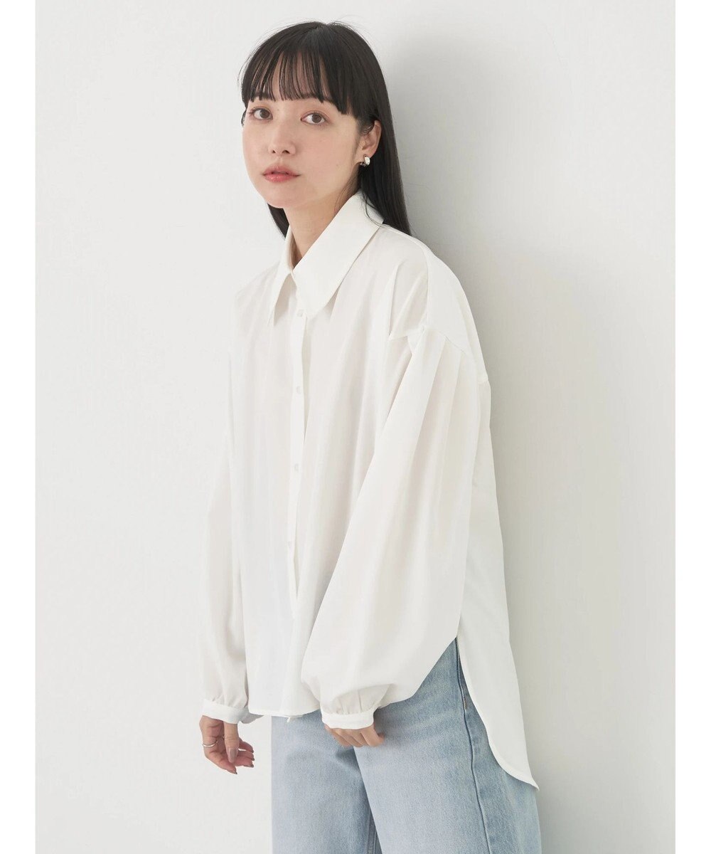 earth music&ecology ＳＥＴ２点ニットベスト＋シャツ 