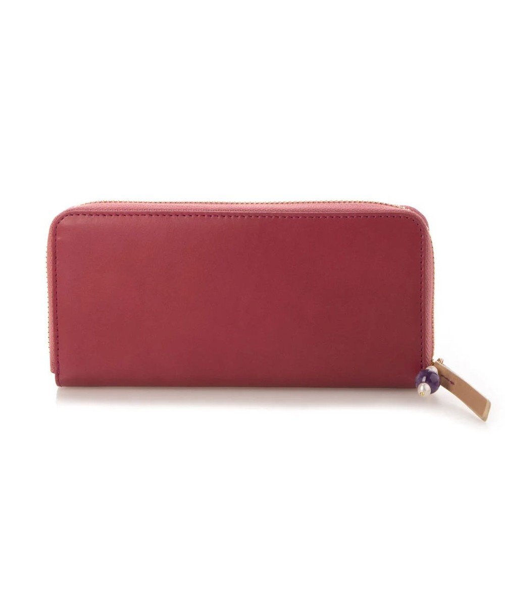 UNBILLION perche ジェムストーンチャームラウンド長財布 