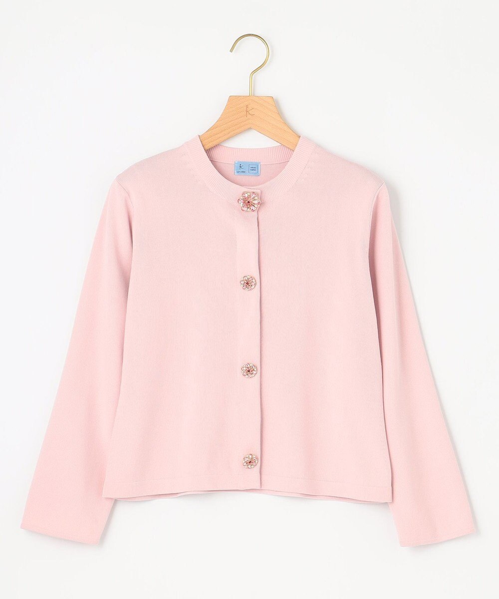 組曲 S 【組曲×setsuko sagittaire】ビジューボタンカーディガン 