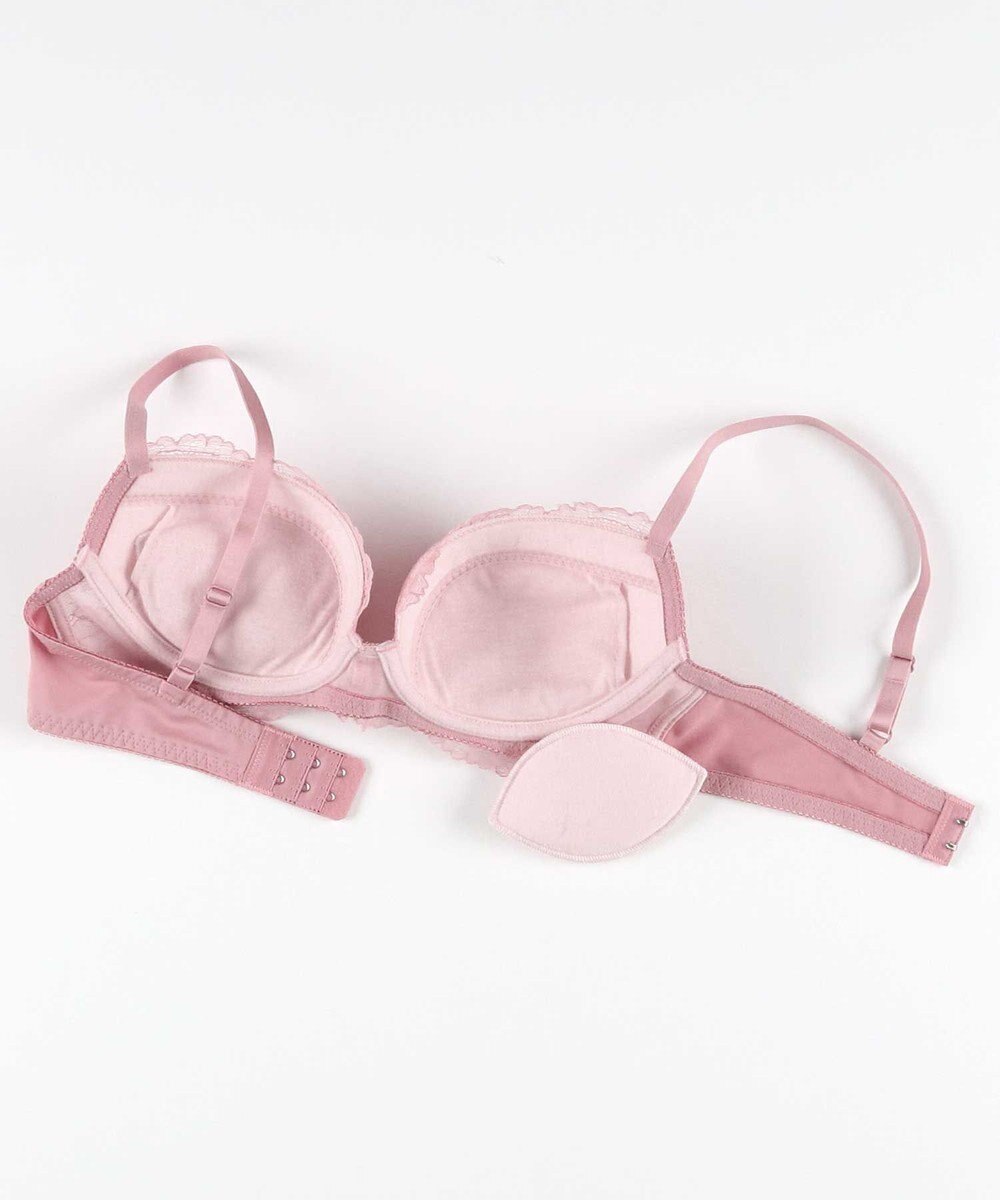 AMPHI ブラジャー ショーツセット まる胸メイク 推し活・推し事応援 Aカップあり 【ブラショーツセット】 上下セット ブラ BBJ201 アンフィ／ワコール 