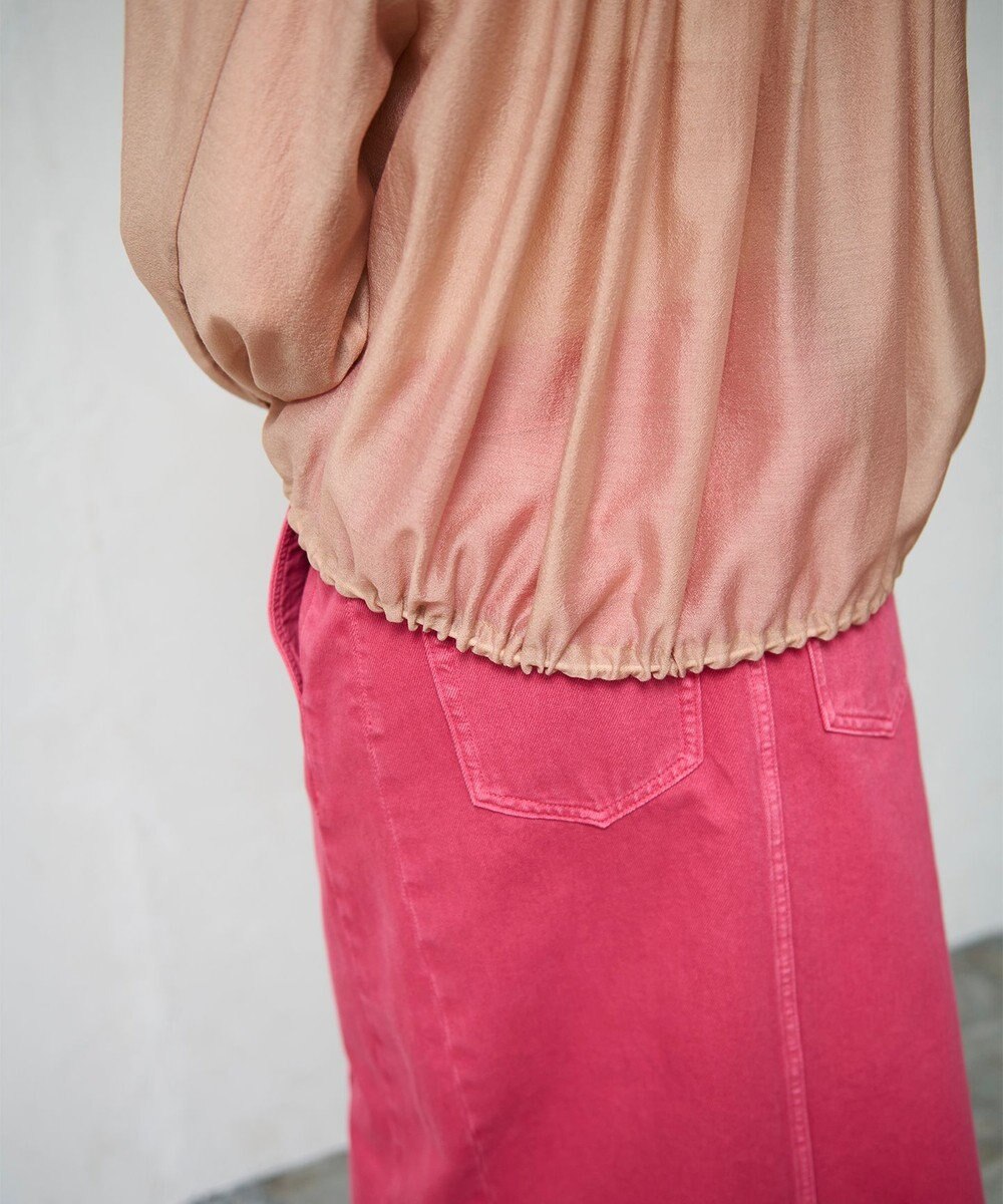 GRACE CONTINENTAL デニムタイトロングスカート 