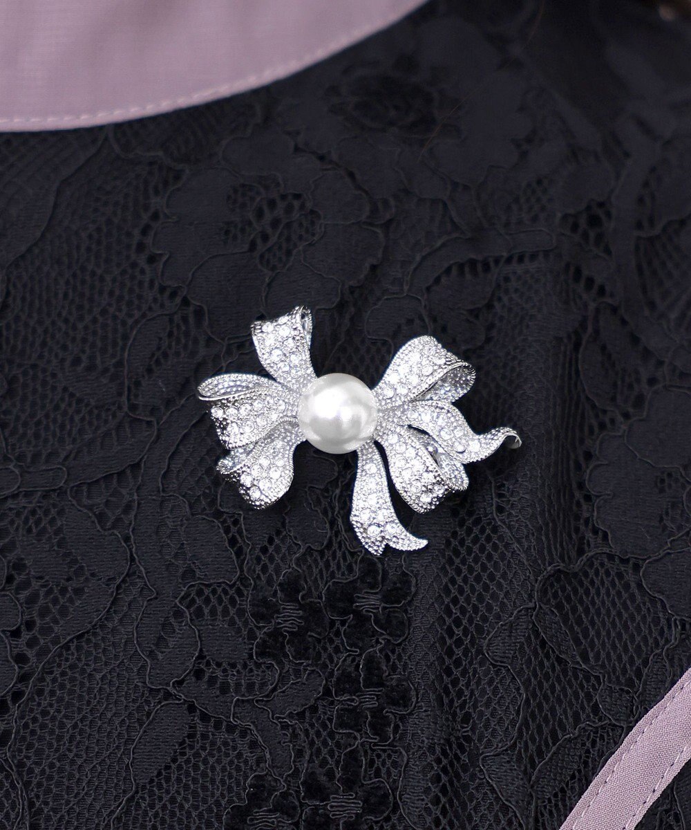 Tiaclasse ウェーブリボン ブローチ 