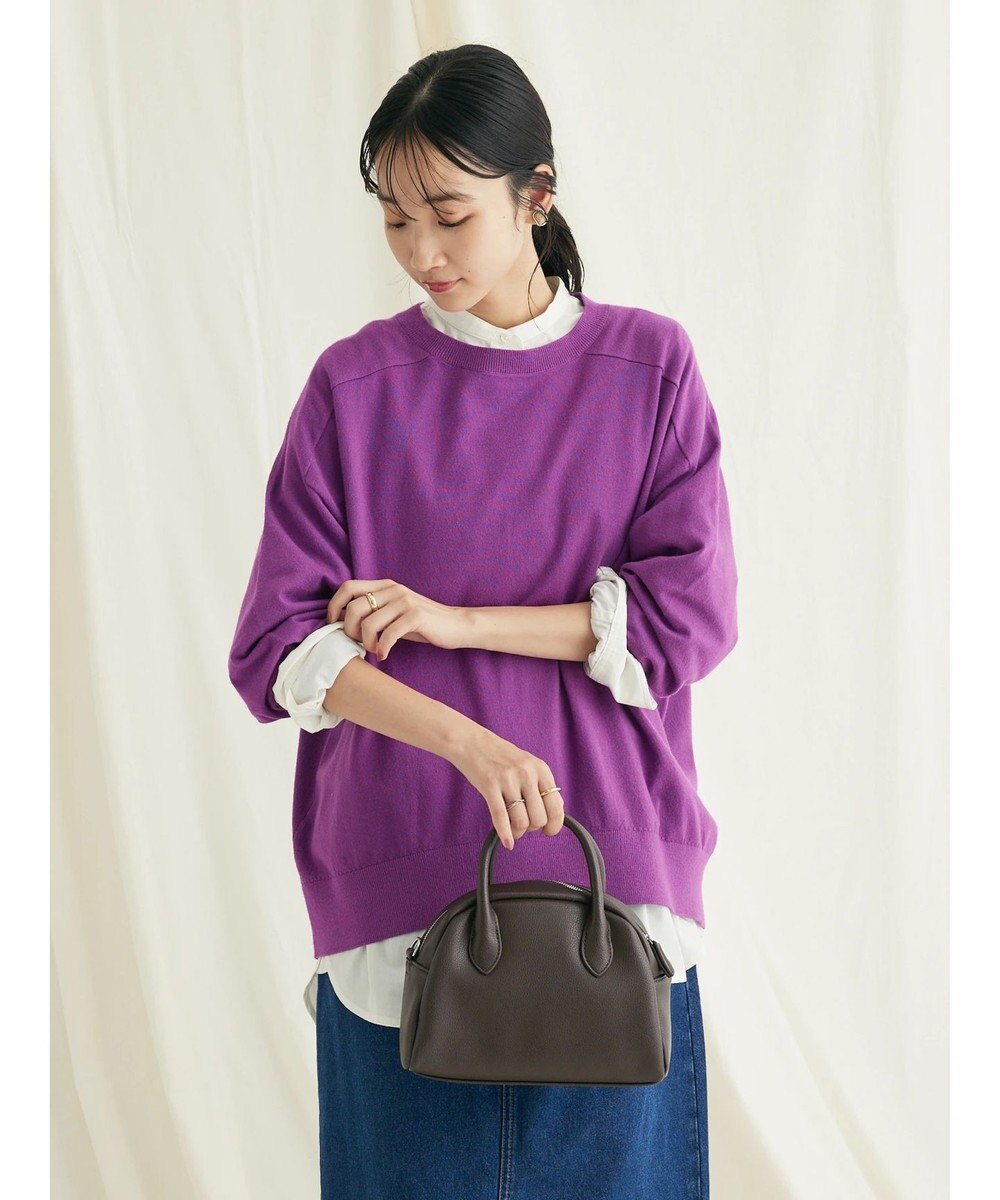 CRAFT STANDARD BOUTIQUE とてもちクルーネックニットプルオーバー 