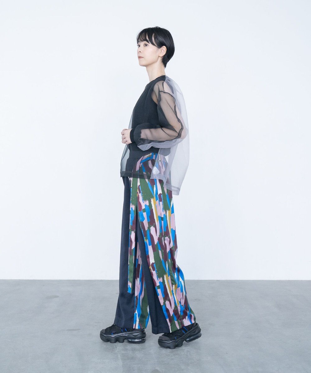 COQ 2WAY HALF LEAVES 前後2WAYパンツ 