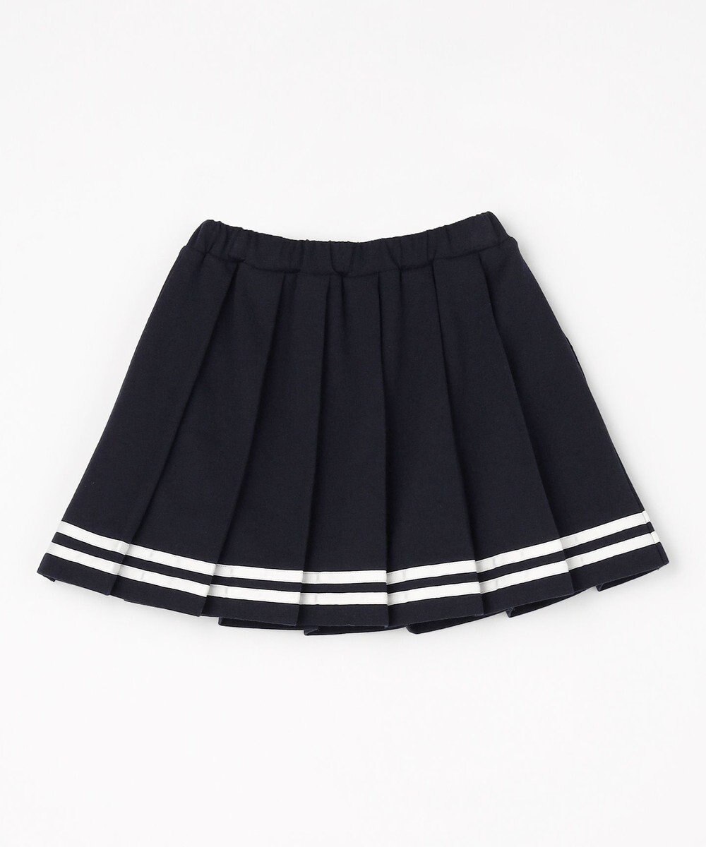 ANY KIDS 【洗濯機可能/吸汗速乾】ドライタッチ プリーツスカパン 