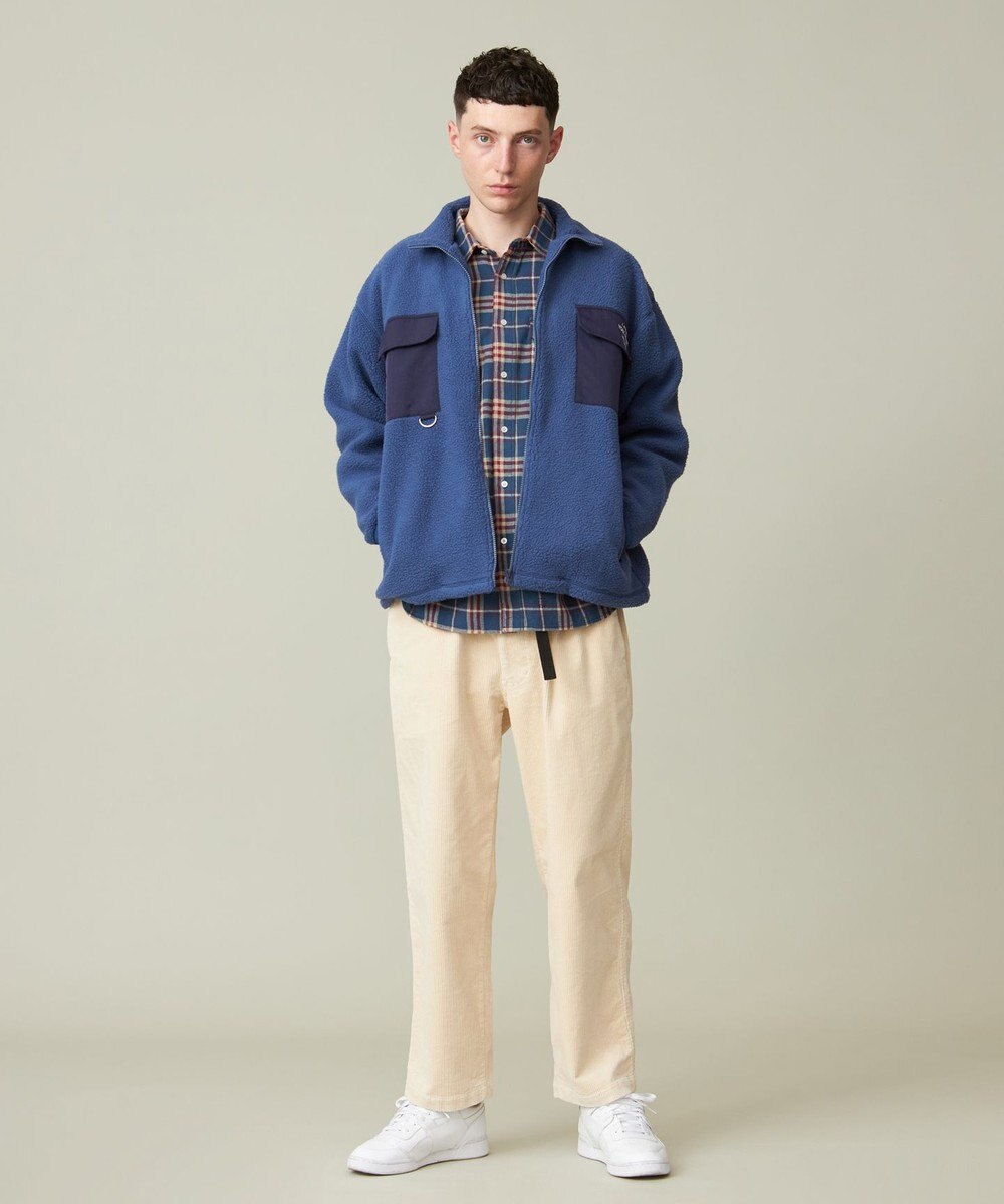 J.PRESS YORK STREET 【UNISEX】フランネル レギュラーカラーシャツ 