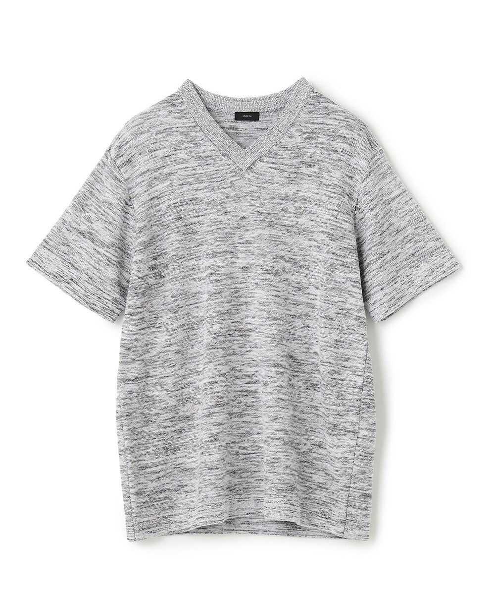 JOSEPH HOMME シャイニースラブブークレ　ニットＴシャツ 