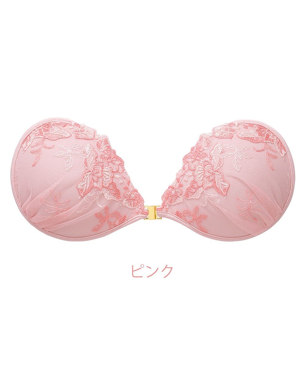 BRADELIS New York 【NuBra / ナチュラルタイプ】ヌーブラ・エアーライト レースエトワール 蒸れにくい バックレス コレクション デザインヌーブラ 正規品 